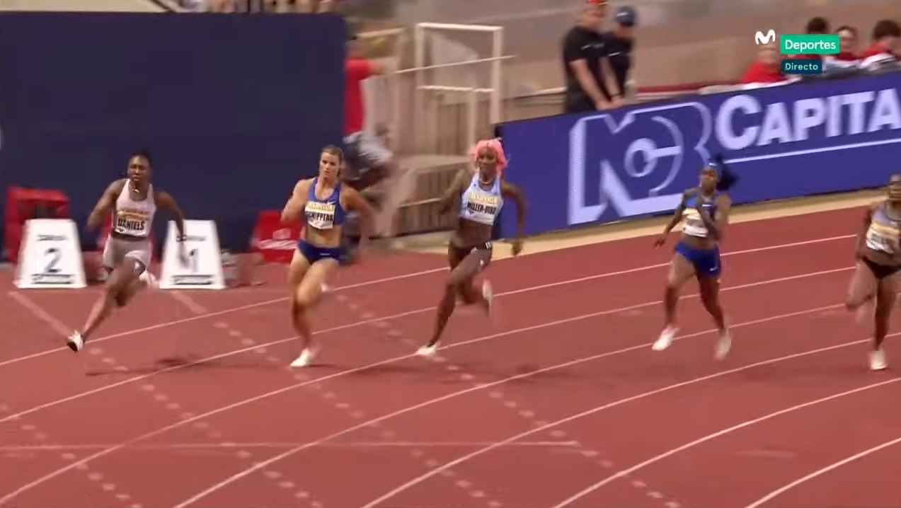 Elaine Thompson Finishes 2nd at Monaco Diamond League