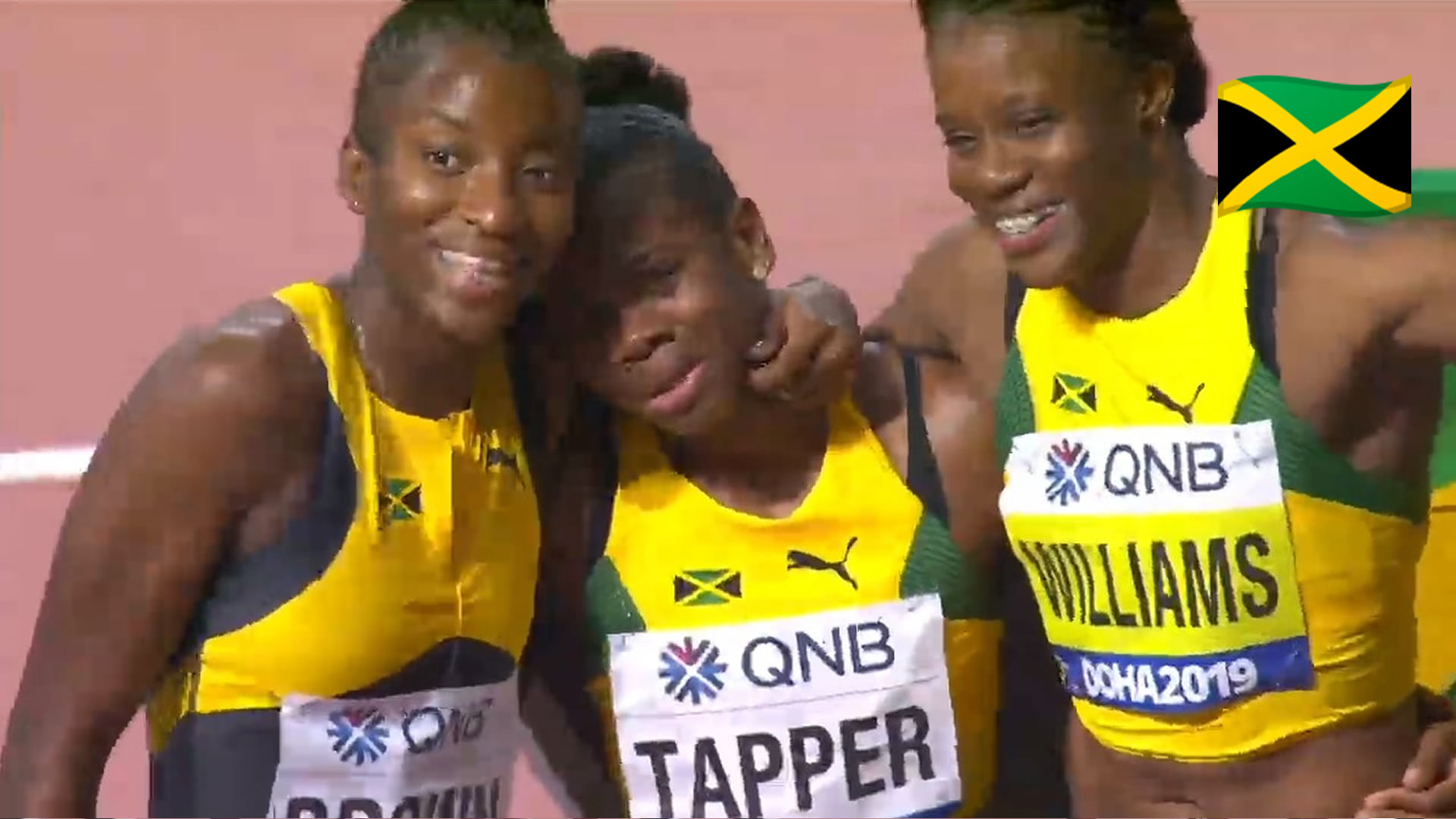 Watch: Danielle Williams wins 100m hurdles Bronze at World Championship