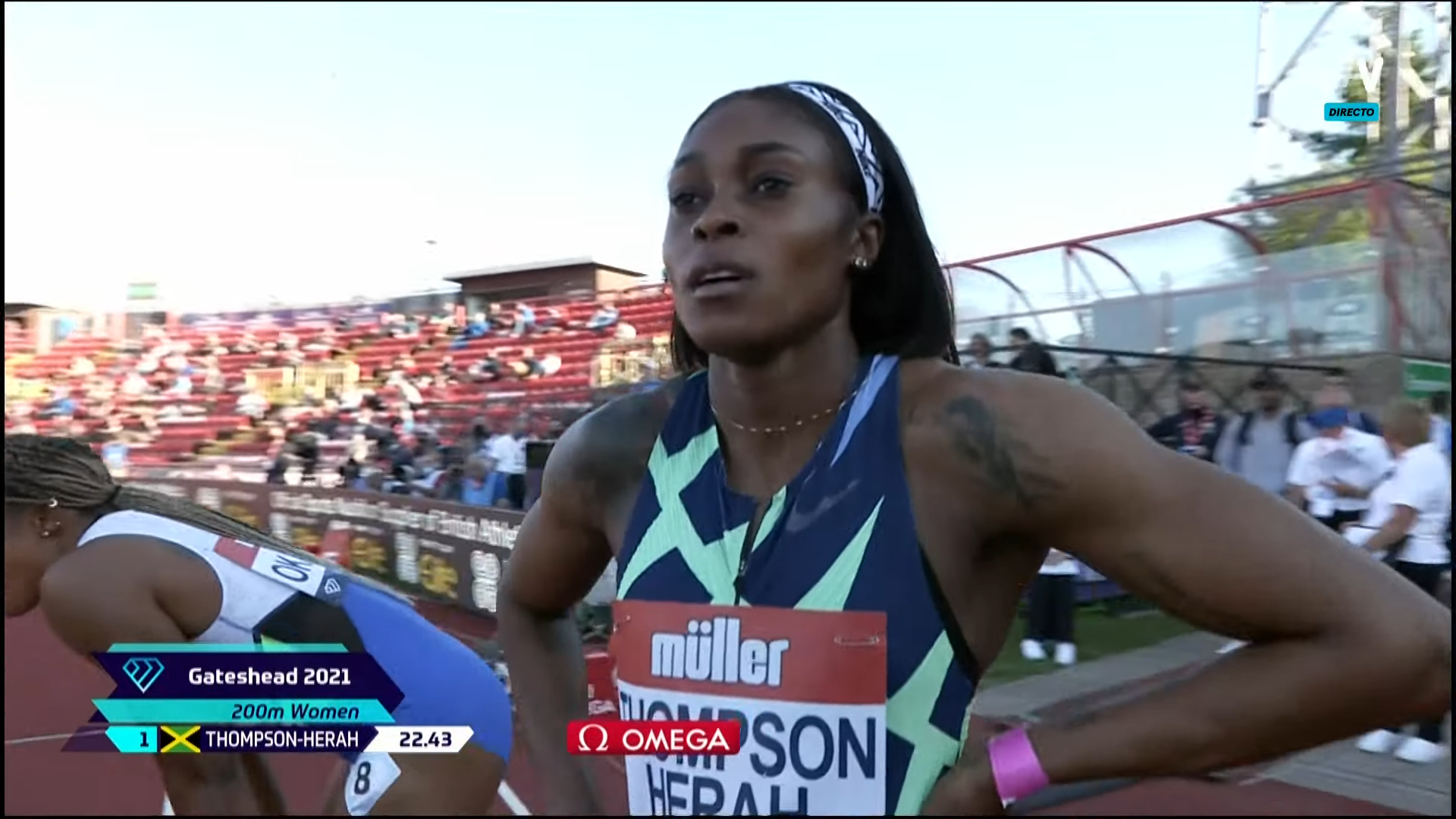 Elaine Thompson-Herah wins 200m at Müller British Grand Prix